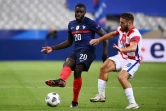 Le défenseur Dayot Upamecano pendant le match de l'équipe de France de Ligue des nations contre la Croatie, le 8 septembre 2020