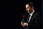 Le candidat socialiste à l'élection présidentielle Benoît Hamon, en meeting au Zénith de Nancy, à Maxéville, le 5 avril 2017