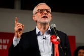 Le chef du Parti travailliste, Jeremy Corbyn, pendant sa campagne pour les législatives anticipées, le 11 décembre 2019 à Londres
