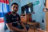 "Beaucoup d'entre nous se sont inquiétés de l'aspect financier et ont oublié ce qu'on avait vécu", dit Jimmy Sanchez, le plus jeune des 33 mineurs. Dans la maison qu'il partage à Copiapo, dans le nord du Chili, le 12 juillet 2020 