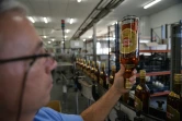 Une bouteille de Havana Club produite à Cuba par le géant français Pernod Ricard