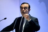 Carlos Ghosn à Boulogne-Billancourt, près de Paris, le 10 février 2017