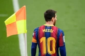 Lionel Messi lors d'un match avec le FC Barcelone contre Cadix, le 21 février 2021 au Camp Nou