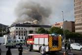 Le parlement du Cap le 3 janvier 2022 après une reprise du feu en raison de vents violents