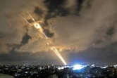 Tirs de roquettes depuis la bande de Gaza vers Israël, le 20 mai 2021