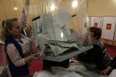 Dépouillement des bulletins de vote, le 18 mars 2018 à Simferopol, en Crimée