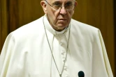 Le pape François fait une déclaration lors du synode sur la famille, le 5 octobre 2015 au Vatican 