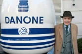 Daniel Carasso, 103 ans, le fils du fondateur de Danone, Isaac Carasso, le 2 avril 2009 à Paris