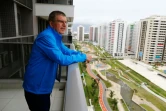 Le président du CIO Thomas Bach lors de son arrivée au Village olympique de Rio de Janeiro, le 28 juillet 2016