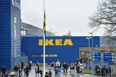 Un magasin Ikea de Stockholm le 28 janvier 2018. Le fondateur du groupe est mort la veille des suites d'une pneumonie à 91 ans.