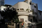 La maison Soskin, construite en 1933 par l'architecte Zeev Rechter, le 23 avril 2019 à Tel-Aviv, en Israël