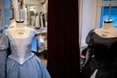 Les costumes du ballet "Le Rouge et le Noir" du chorégraphe français Pierre Lacotte dans l'atelier de couture de l'Opéra de Paris, le 2 avril 2021