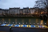 Action des ONG portant "L'affaire du Siècle", le 14 janvier 2021 à Paris