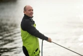 Le skipper français Kevin Escoffier à Lorient, le 6 octobre 2020