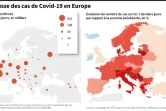 Forte hausse des cas de Covid-19 en Europe