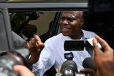 L'opposant Martin Fayulu conteste les résultats de l'élection présidentielle en RDC, le 12 janvier 2019 à Kinshasa