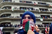 Des lycéens et étudiants algériens manifestent le 8 mars dans le centre d'Alger contre un 5e mandat du président Abdelaziz Bouteflika