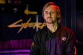 Marcin Iwinski, co-fondateur du studio polonais CD PROJECT, avant la sortie du jeu vidéo Cyberpunk 2077, le 4 décembre 2020 à Varsovie