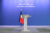 Mardi 19 janvier 2010 - Le parc des expositions de Saint-Denis où Nicolas Sarkozy présente ses v?ux à l'outremer
