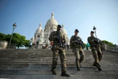 Des soldats devant la basilique du Sacré-Coeur à Paris, le 10 juillet 2013