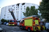 Des pompiers à Nice, dans les Alpes-Maritimes, le 18 juillet 2024