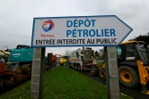 Blocage du dépôt de Vern-sur-Seiche, le 1er décembre 2019