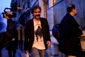 Le journaliste germano-turc Deniz Yücel quitte son domicile après sa libération qui pourrait améliorer les relations entre Berlin et Ankara. Le 16 février 2018.