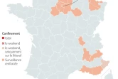 Covid-19 : départements sous surveillance et confinements