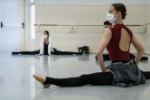 Entrainement pour les danseurs du Ballet de l'Opéra national du Rhin à Mulhouse, le 19 mai 2020