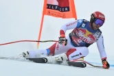 Beat Feuz lancé vers sa victoire dans la descente de Kitzbühel, le 24 janvier 2021