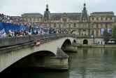 Le Pont du Carrousel à Paris le  26 juillet 2024