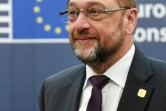 Le président du Parlement européen  Martin Schulz le 25 décembre 2016 à Bruxelles