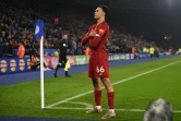 Le défenseur de Liverpool Trent Alexander-Arnold vient de marquer à Leicester en Premier League, le 26 décembre 2019 