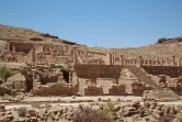 La cité antique de Petra en Jordanie, vide de touristes en raison de la pandémie de coronavirus, le 1er juin 2020