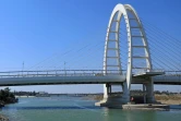 Un pont de la ville d'Amarah, dans la province de Missane, le 16 février 2022 en Irak