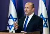 Le chef du parti de la droite radicale israélienne Yamina, Naftali Bennett, s'exprime au Parlement à Jérusalem, le 30 mai 2021