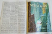 Le magazine The New Yorker a publié cette semaine en hommage une Une du 28 mars 1994 illustrée par le dessinateur français Jean-Jacques Sempé