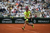 L'Allemand Alexander Zverev, N.3 mondial, en huitièmes de finale de Roland-Garros contre le Néerlandais Tallon Griekspoor le 2 juin 2025 à Paris