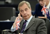 Le leader du parti britannique UKIP et député européen Nigel Farage au Parlement européen, à Strasbourg, le 8 juin 2016