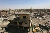 La vieille ville de Mossoul, détruite par les combats, le 30 juillet 2017