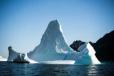 Un iceberg près de l'île de Kulusuk, le 17 août 2019, au Groenland