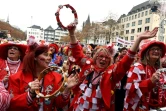 Lancement du carnaval de Cologne, le 11 novembre 2015, en Allemagne
