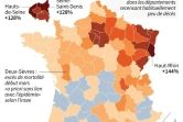 Surmortalité en France, selon des données comparatives 2019 et 2020 de l'Insee
