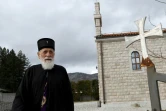 L'évêque Mihajlo Dedeic, à la tête de l'Eglise du Montenegro, le 11 février 2020 à Cetinje