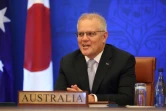 Le Premier ministre australien Scott Morrison à Canberra, le 6 janvier 2022