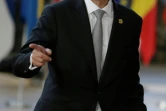 Le Premier ministre tchèque Andrej Babis, le 10 avril 2019 à Bruxelles