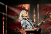 Le guitariste Brian May en concert à Séoul en janvier 2020, en Corée du Sud