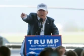 Le candidat américain à l'investiture Républicaine Donald Trump, lors d'un discours à Hagerstown, dans le Maryland, le 24 avril 2016 
