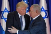Le président américain Donald Trump et le Premier ministre israélien Benjamin Netanyahu à Jérusalem, le 22 mai 2017