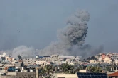 Bombardement israélien sur Rafah, dans le sud de la bande de Gaza, le 26 janvier 2024
